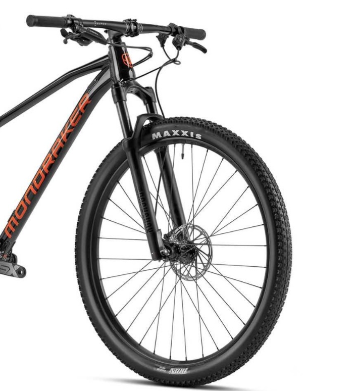 Mondraker Chrono black/orange Sportovní horské 29 palcové kolo Mondraker Chrono v černo-oranžovém provedení