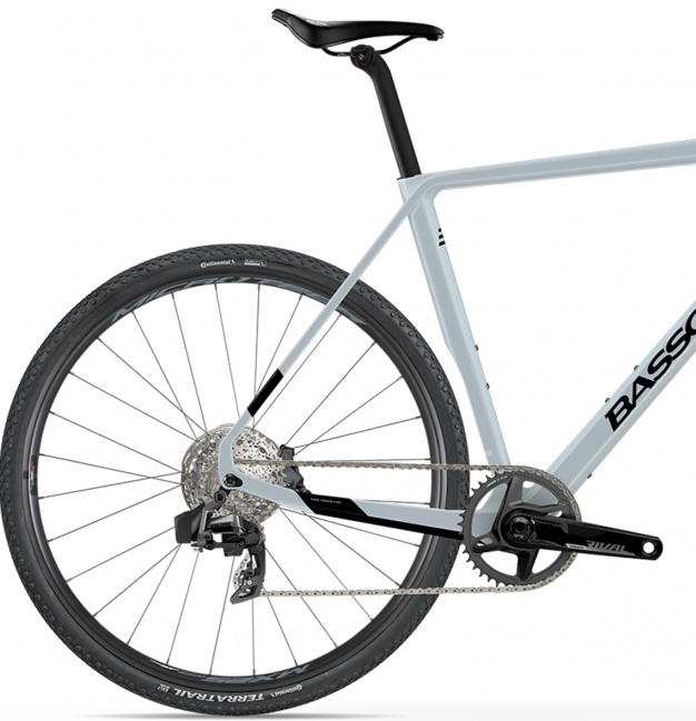 Celokarbonové gravel kolo Basso Palta s bezdrátovým elektronickým řazením SRAM Rival eTap AXS
