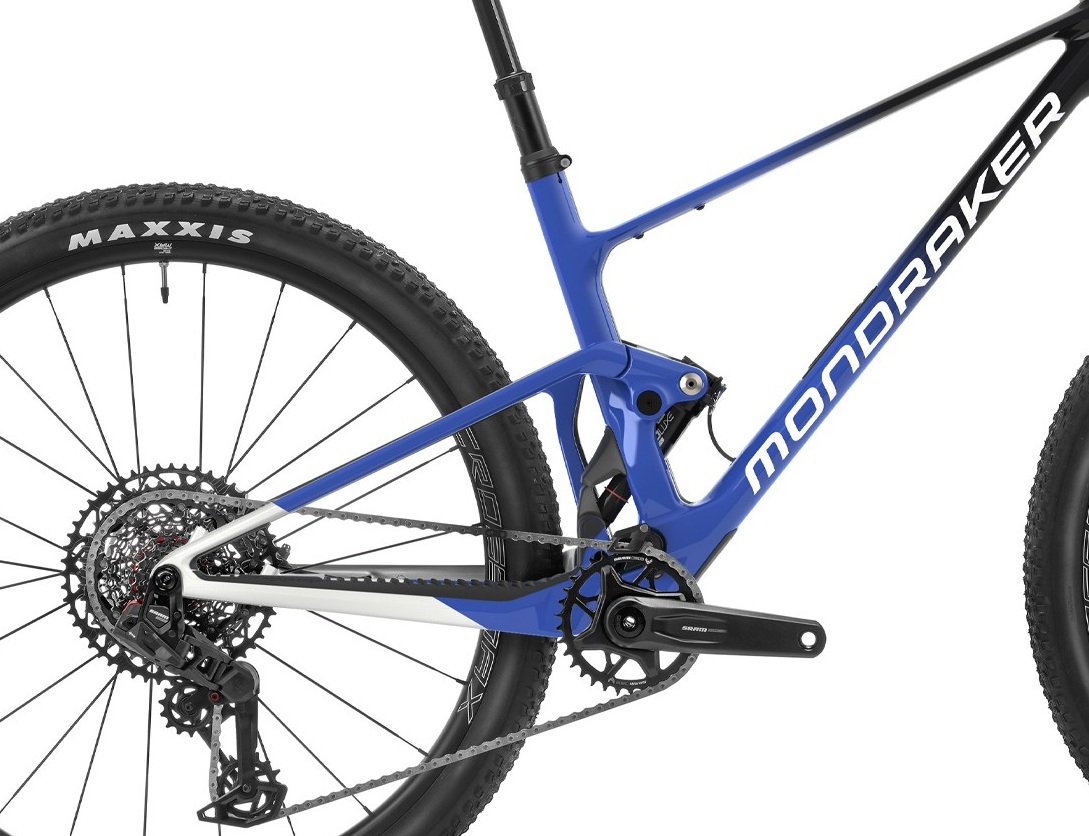Celoodpružené karbonové XC horské kolo Mondraker F-Podium Carbon R Team Issue