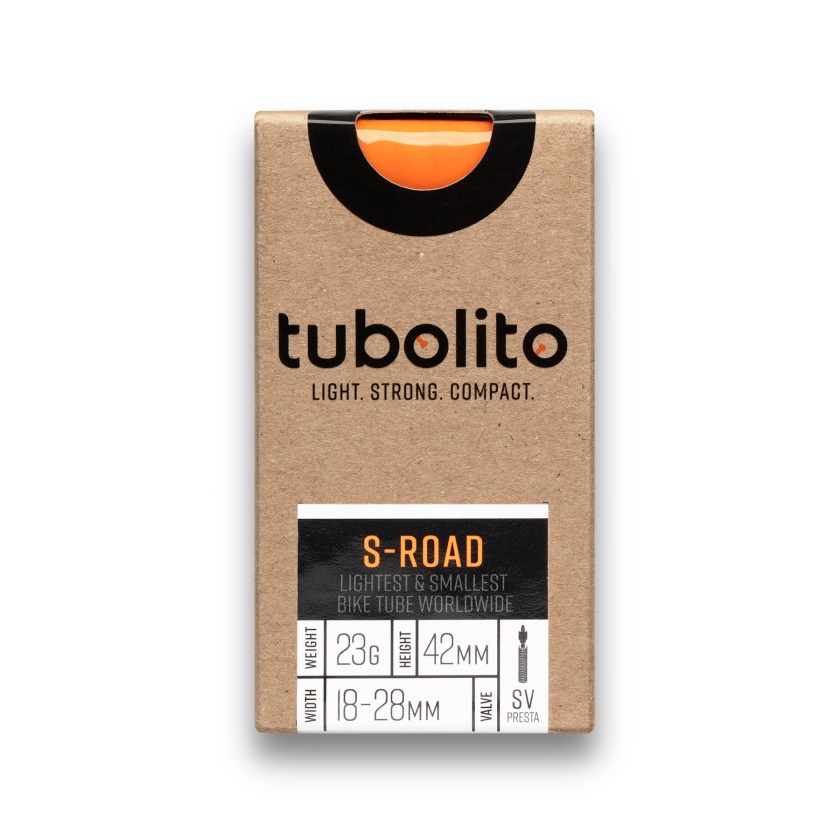 TUBOLITO - duše S-Tubo Road 700x18/32C FV (galuskový) 80mm oranžová