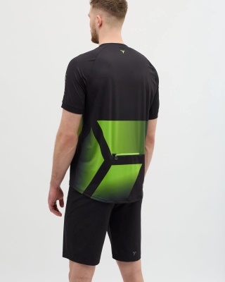 SILVINI - dres Gallo černá/zelená (5)