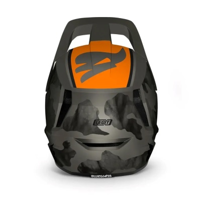 BLUEGRASS - helma Legit oranžová Camo (1)