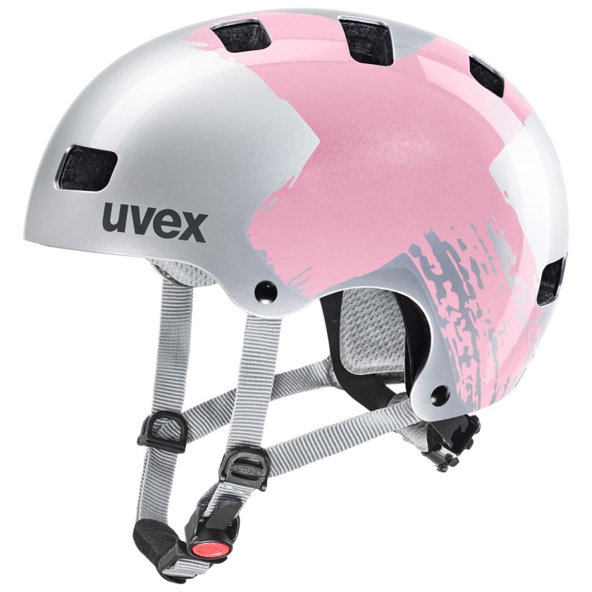 UVEX - helma KID 3 silver/rosé 51-55 cm