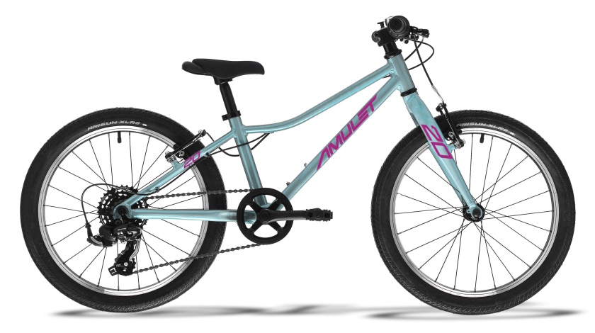 AMULET - dětské kolo 20" Fun Celeste blue/purple 2026