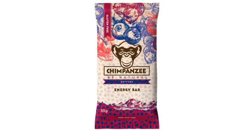 CHIMPANZEE - Energy Bar Berries 55 g