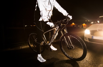 FORCE - návleky na tretry Flare ROAD, celoreflexní (2)