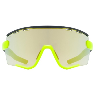 UVEX - brýle SPORTSTYLE 236 SET black lime mat/mirror yellow (2)