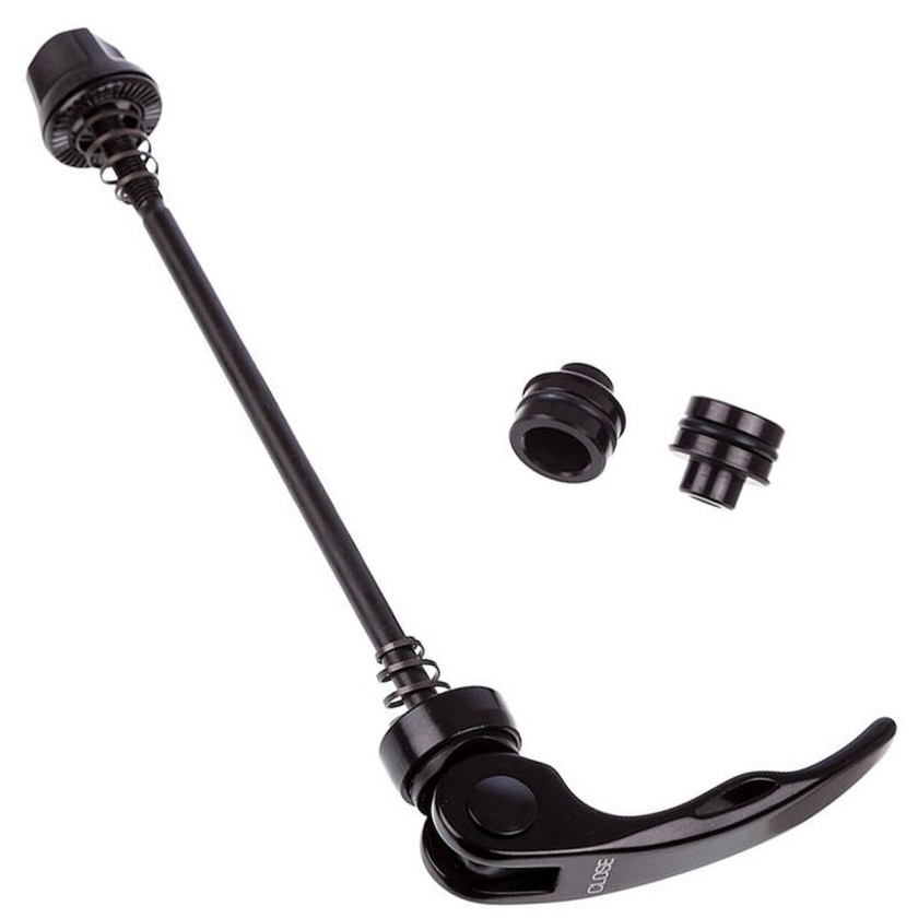 MAVIC - přední rychloupínák (99694101) + prachovky/redukce do zapletených kol 15>9,5mm