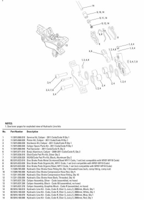 SRAM - brzdové destičky Avid Code kovové (1)