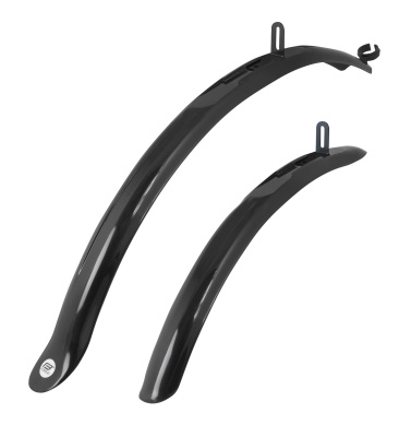FORCE - blatníky 24 SPORT,set, 28" plast, černé