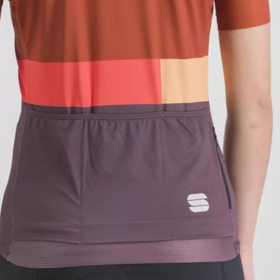 SPORTFUL - dámský dres Snap w jrs, huckleberry cayenna red (6)