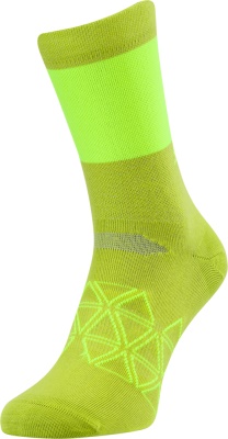 SILVINI - ponožky cyklistické BARDIGA olive-lime