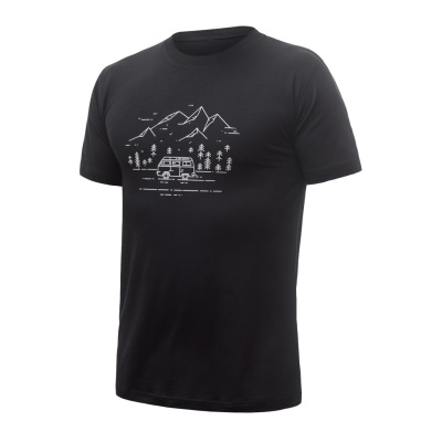 SENSOR - triko SENSOR MERINO ACTIVE PT VAN LIFE černá SENSOR - triko SENSOR MERINO ACTIVE PT VAN LIFE černá