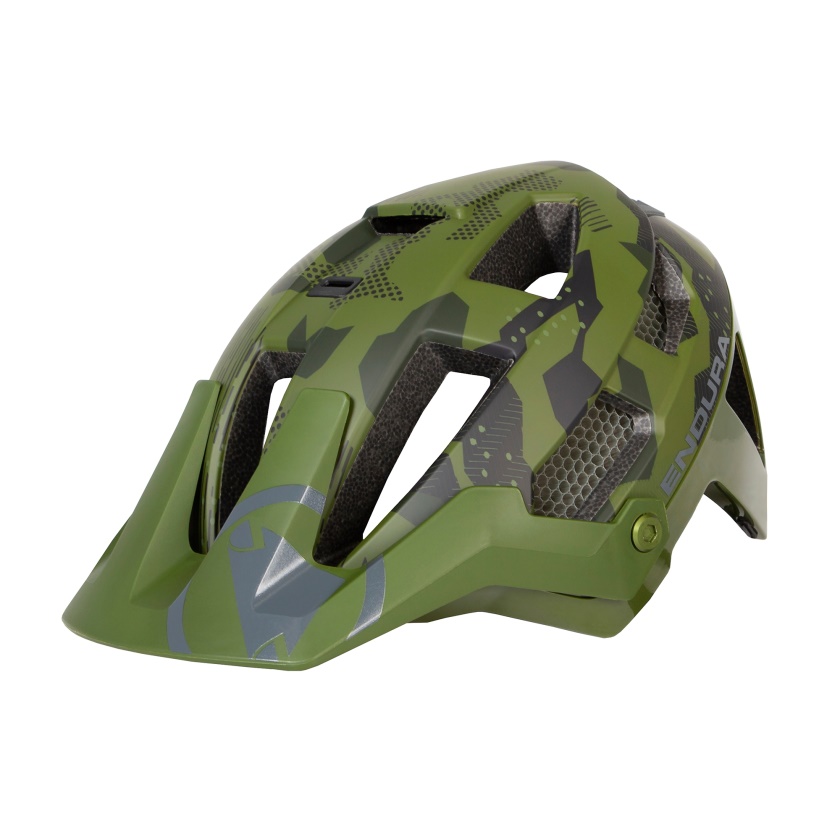 ENDURA - helma SingleTrack Mips zelená maskáčová