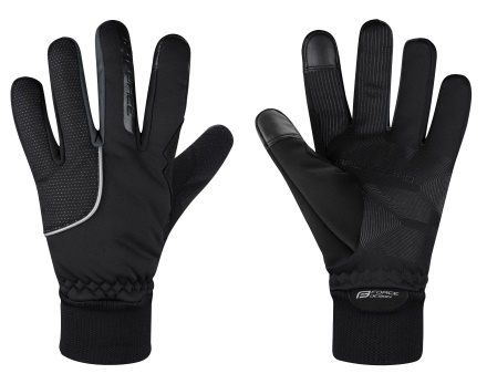 FORCE - zimní rukavice Arctic Pro černá FORCE - zimní rukavice Arctic Pro černá