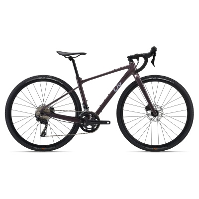 LIV - dámské gravel kolo Devote 1 Charcoal Plum