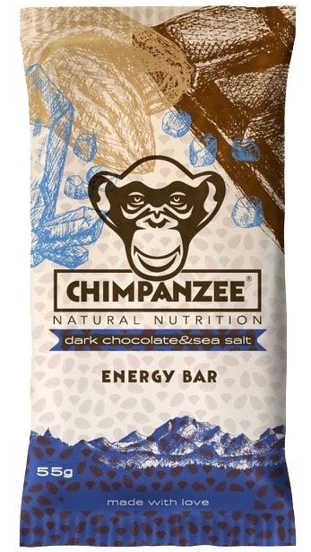 CHIMPANZEE - energy bar, chocolate & salt sea 55 g