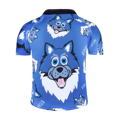 FORCE - dětský dres Wolfie modrá (1)