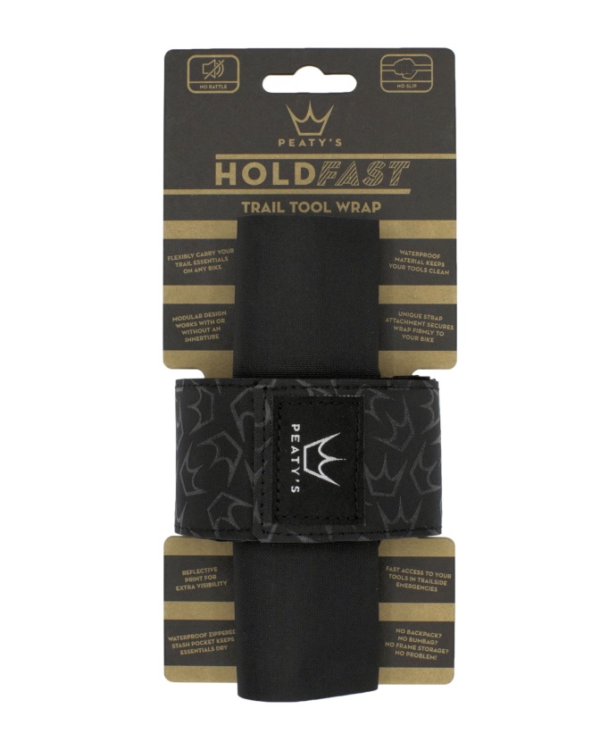 Páska na rám PEATY'S HOLDFAST TRAIL TOOL WRAP - NIGHTRIDER BLACK