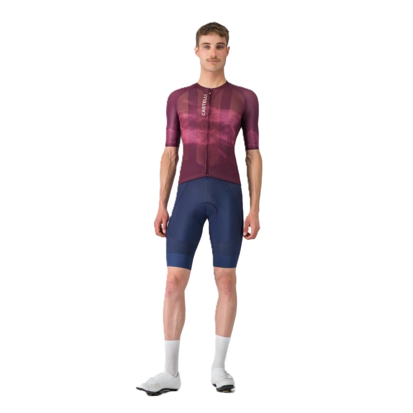 CASTELLI - dres Climber's A/C vínová