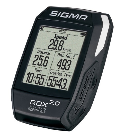 SIGMA - cyklo computer s GPS ROX 7.0 GPS černá