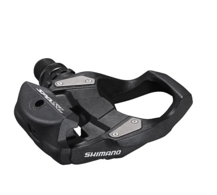 SHIMANO - pedály SL PD-RS500 zarážky SM-SH11 černé SHIMANO - pedály SL PD-RS500 zarážky SM-SH11 černé