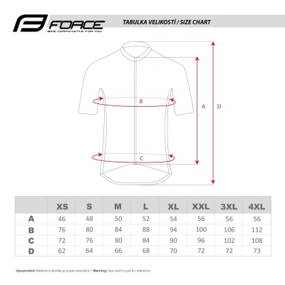 FORCE - dres F FASHION, krátký rukáv, černo-šedý (2)