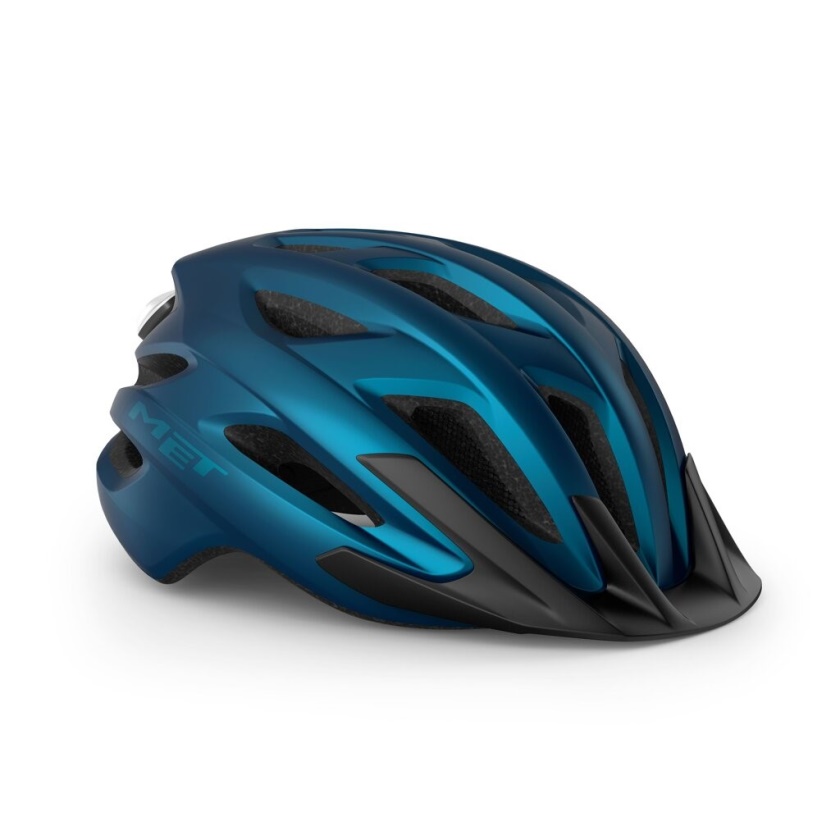 MET - helma Crossover modrá matná