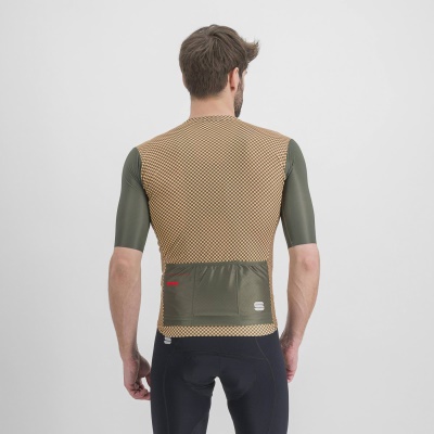 SPORTFUL - dres Checkmate jersey, beetle papaya (4)