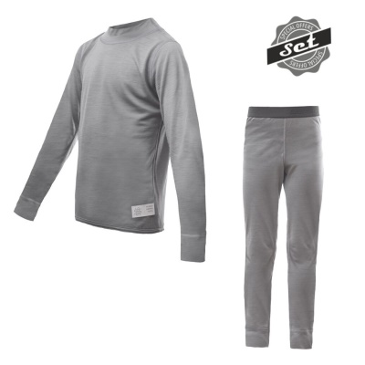 SENSOR - set triko + spodky MERINO ACTIVE šedá SENSOR - set triko + spodky MERINO ACTIVE šedá