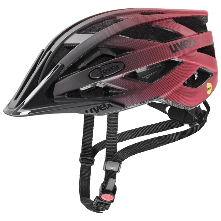 UVEX - helma I-VO CC MIPS černá/červená