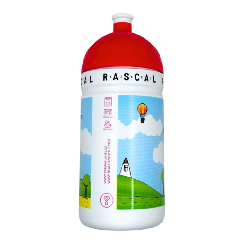 RASCAL BIKES - zdravá lahev červená