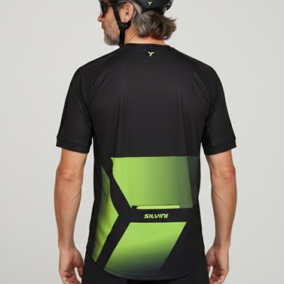 SILVINI - dres Gallo černá/zelená (2)