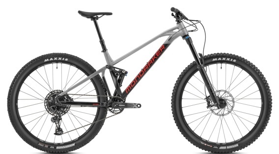 MONDRAKER - Foxy black/nimbus grey/flame red