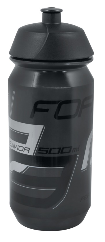 FORCE - láhev SAVIOR 0,5 l, transparentní černá-šedá