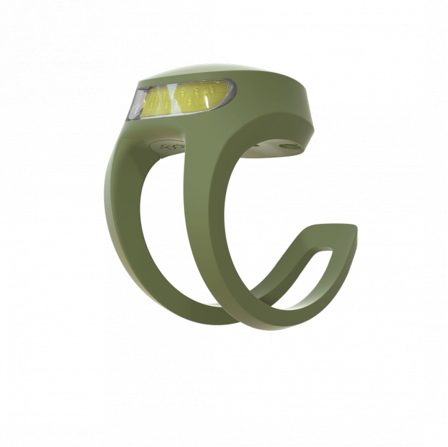KNOG - zadní blikačka Frog V3 - Army Jacket Green