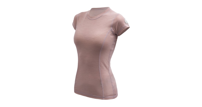 SENSOR - dámské triko Merino Air růžová
