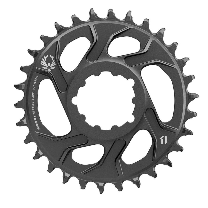 SRAM - převodník X-SYNC 2 SL, přímá montáž, 34 zubů, 3mm offset, černá
