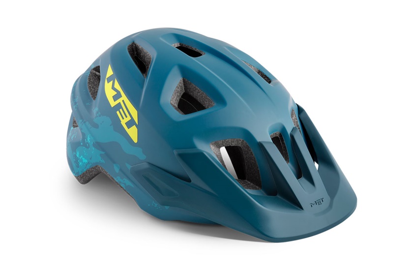 MET - helma ELDAR camo petrol modrá S/M 52-57