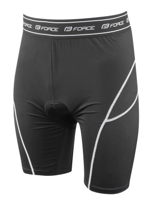 FORCE - kraťasy F MTB-11 s odnímatelnou vložkou šedé (5)