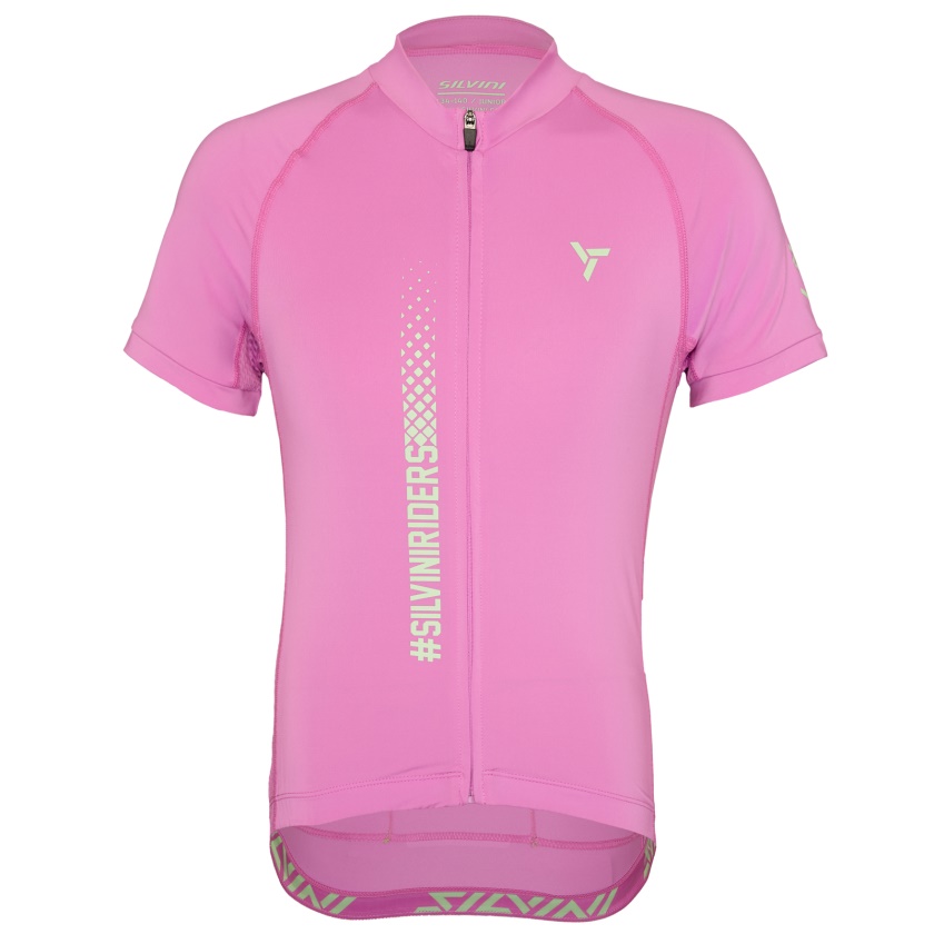 SILVINI - dětský dres Mazzani růžová/zelená