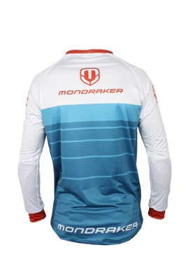 MONDRAKER Jersey long, petrol/white/red (1)
