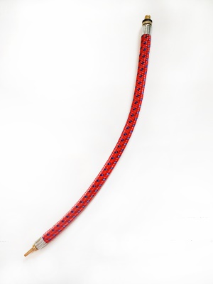 FORCE - hadička hustilky VELO nástrčná - červená FORCE - hadička hustilky VELO nástrčná - červená