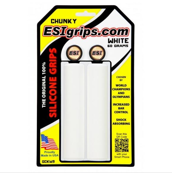 ESI GRIPS - gripy Chunky bílá