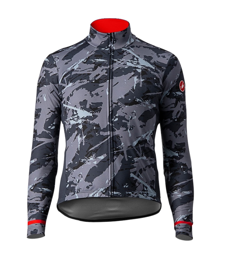 CASTELLI - dres Unlimited Thermal gray/blue M