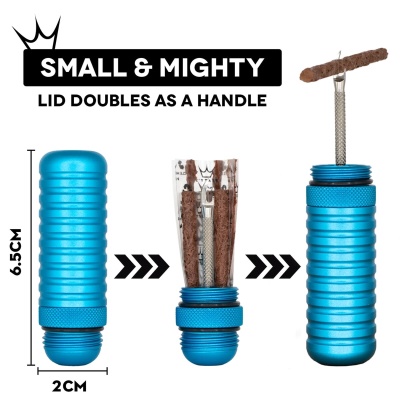 PEATYS - opravná sada Holeshot Tubeless Puncture Plugger Kit černá (4)