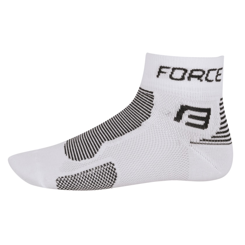 FORCE - ponožky  1, bílo-černé