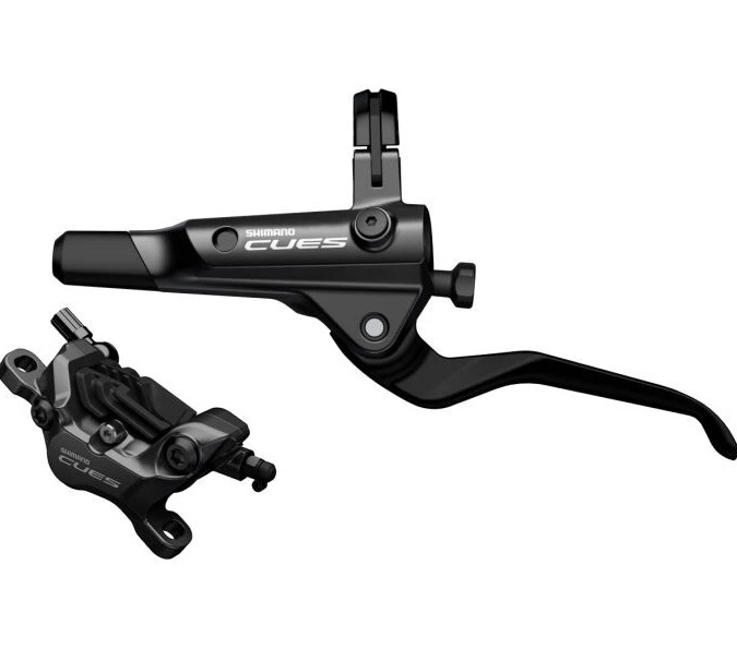 SHIMANO - přední kotoučová brzda CUES BR-U8020-KIT BL-U8000(J-kit) bez adapt polymer+chladič SMBH90/1000mm