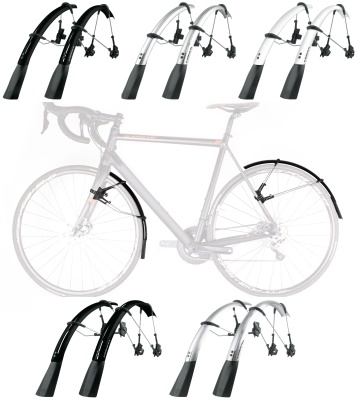 SKS - blatník Raceblade PRO, set, 28", matná černá
