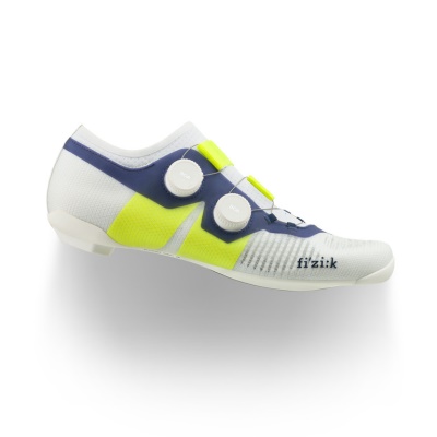 FIZIK - silniční tretry Vento Vega Carbon bílá/žlutá